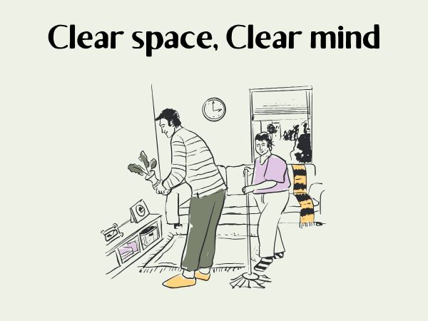 clear space clear mind